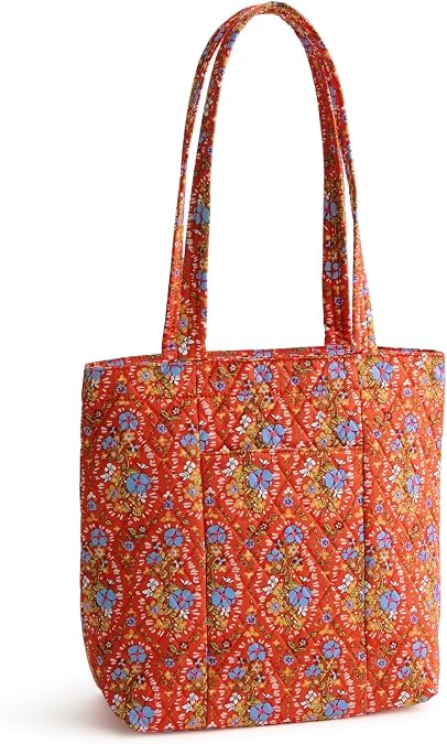 Vera Bradley womens Small Original Zip Tote Bag - Premium Cotton