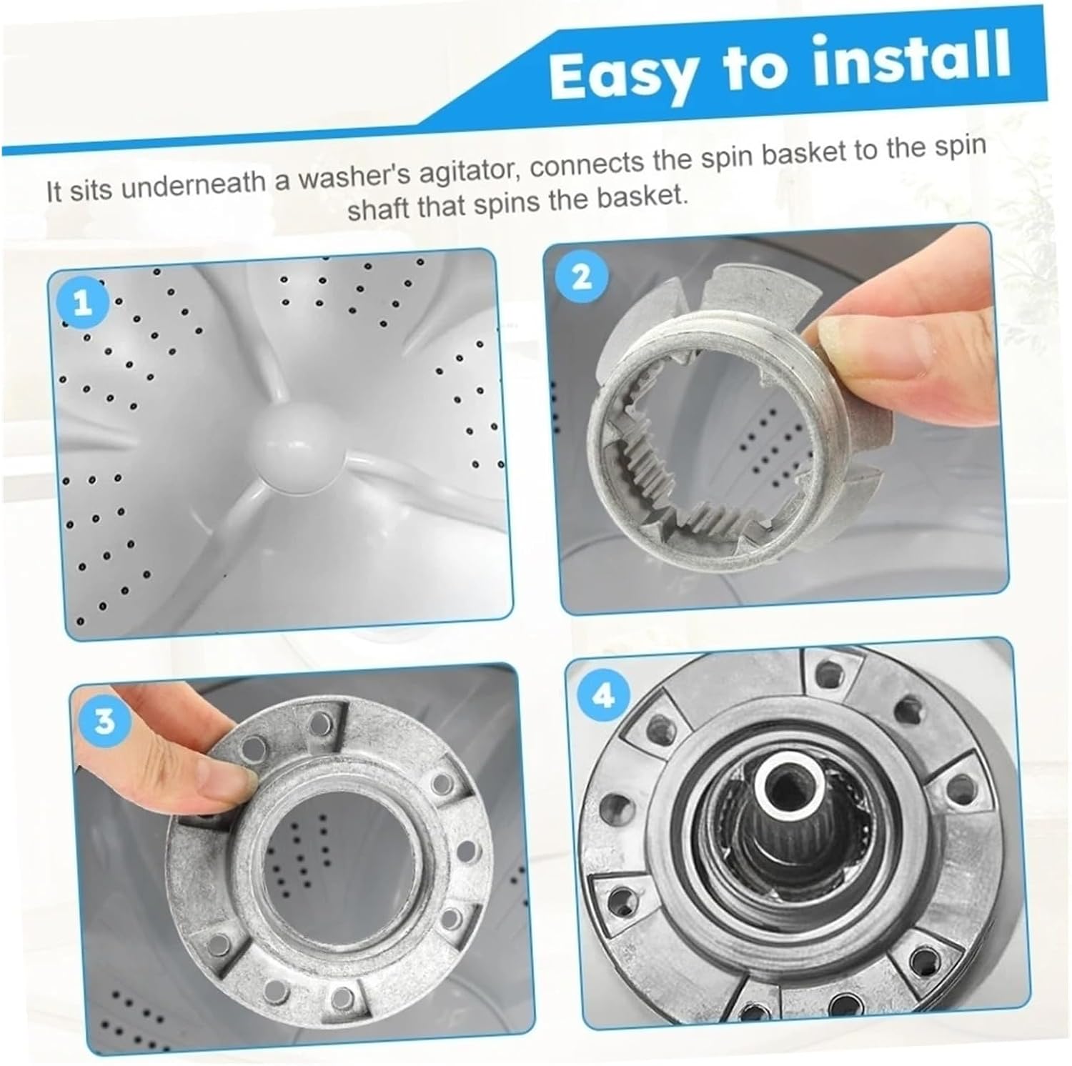 Sturdy Replacement Part Washer Drive Hub Kit Cable Tie Stable,Compatible for Kenmore W10291415 W10291416 W10291417 11pcs
