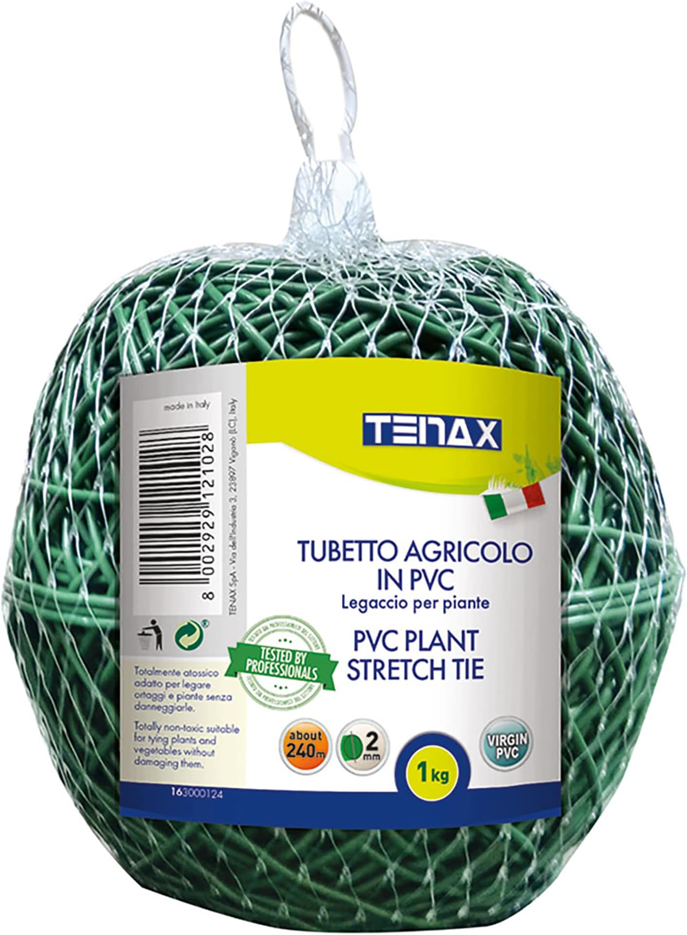Tubetto Agricolo TENAX In PVC - Diametro 3mm, Lunghezza 80m, Per Legature Piante E Ortaggi - Foto 12