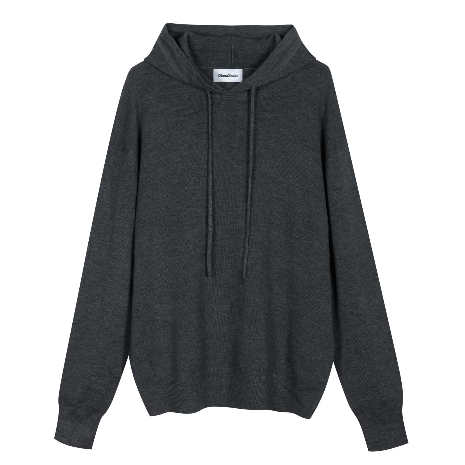 Diana Studio Herren Kapuzenpullover aus Wollmischung Hooded Sweatshirt
