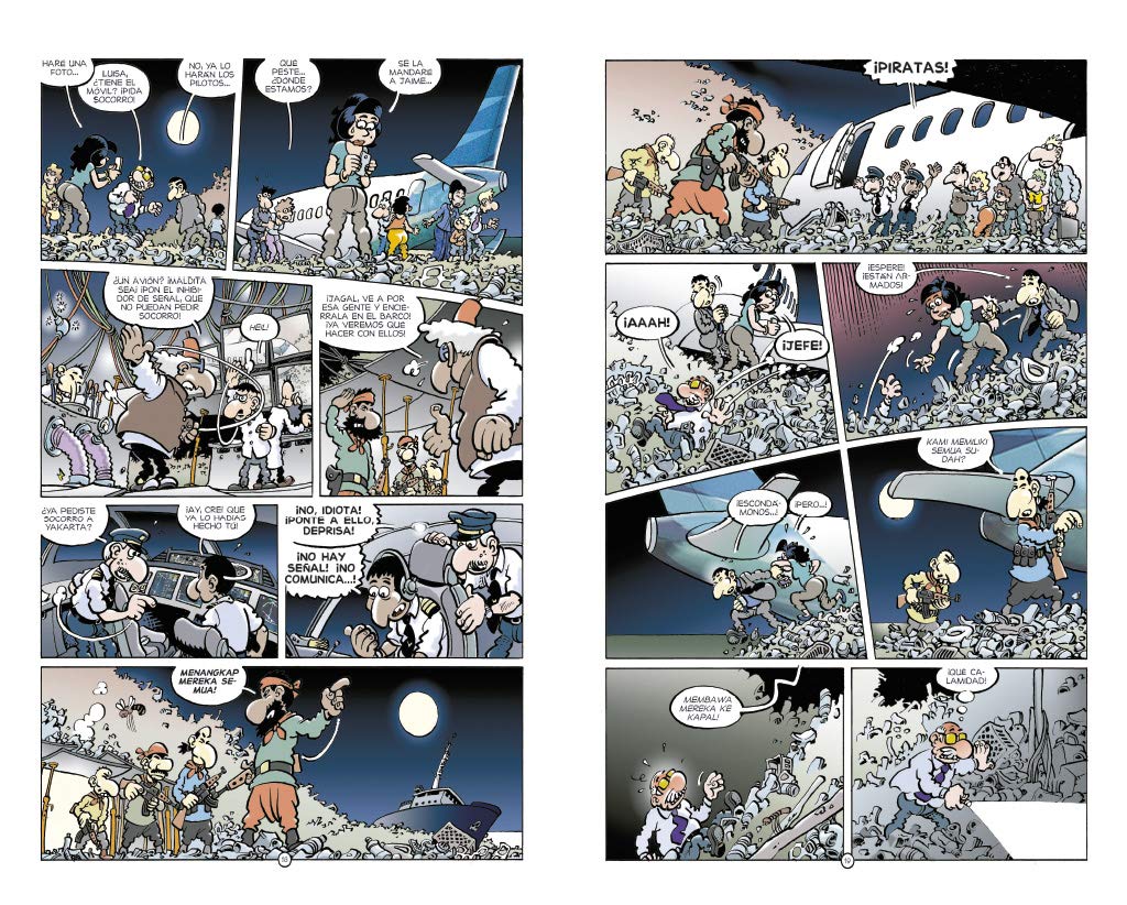 Superlópez. La isla de basura (Magos del Humor 197) (Bruguera Clásica)