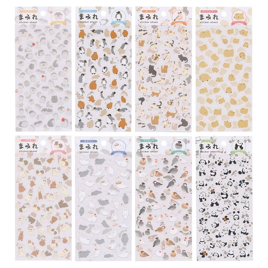 あざらし様 オーダーページ Amazon | シールシート まみれシリーズ 【アザラシ】 MRSE-008