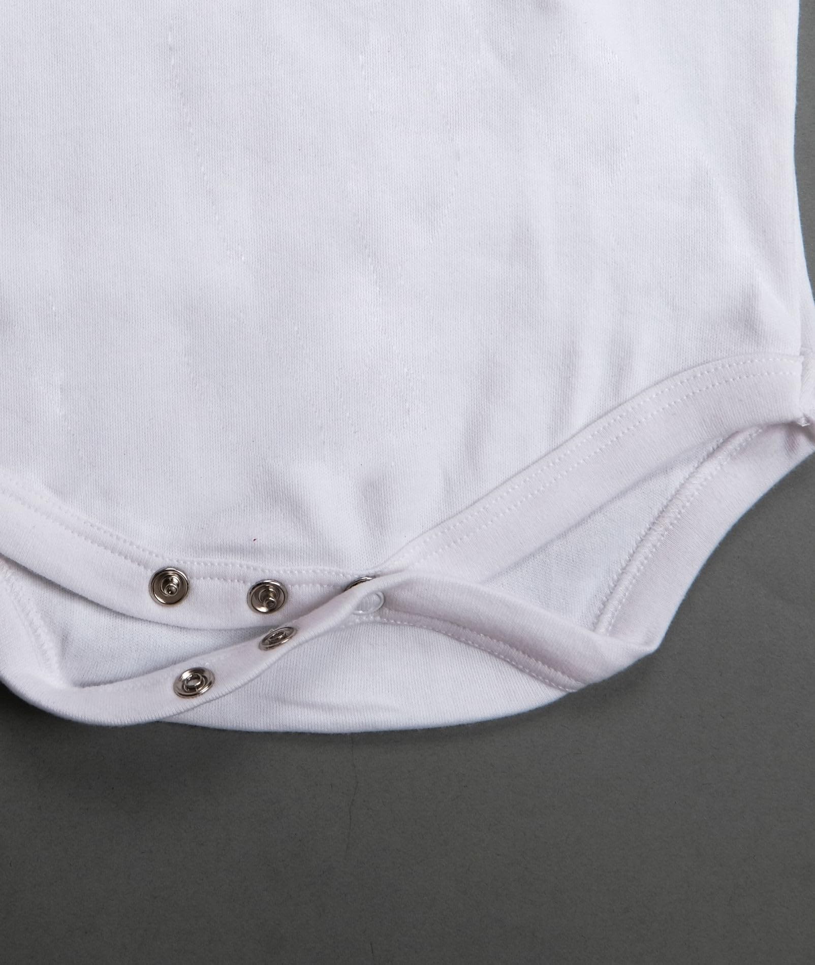 Cocoon Organics Soft Organic White Cotton Alphabet Print Letter A Babywear (9-12 Months) 3