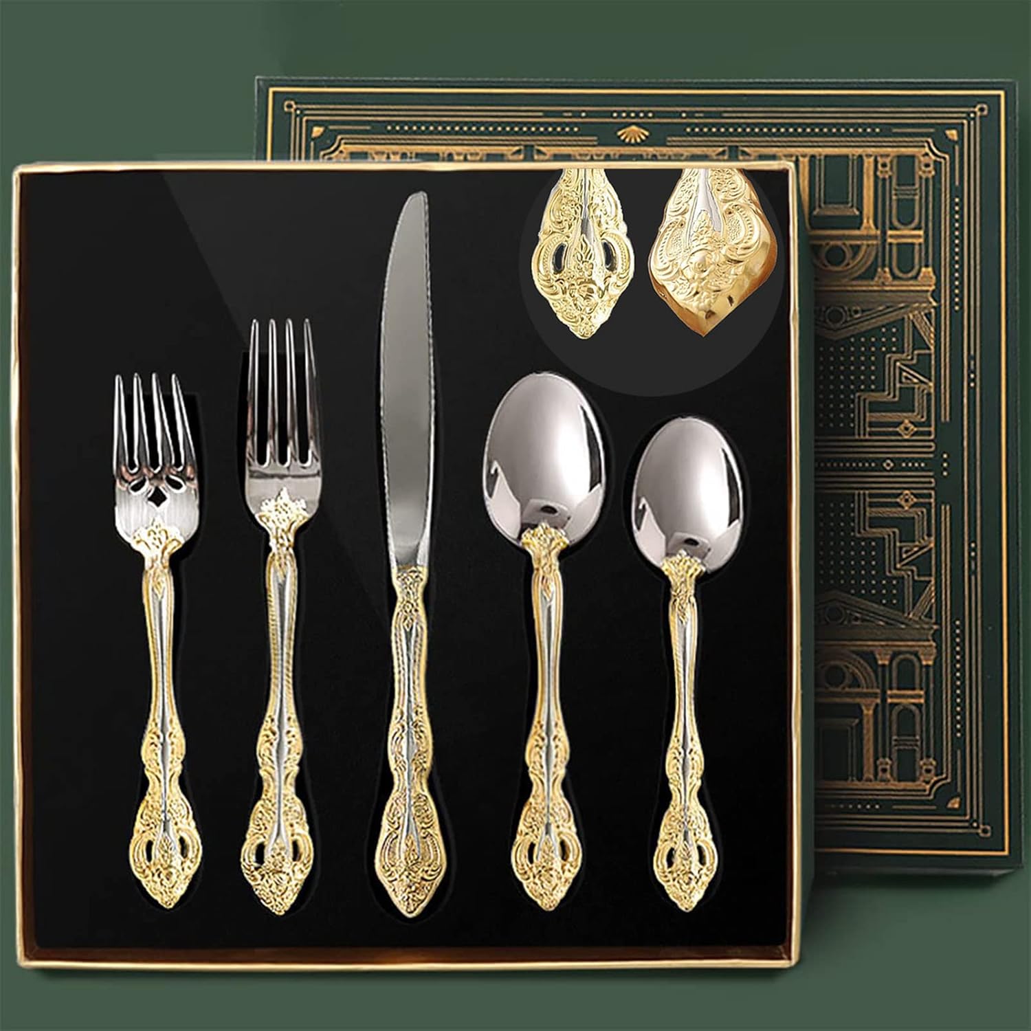 Thomaso 50 Piece Michelangelo Fine Flatware