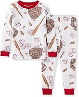 Vista 35 de Burt's Bees Baby Conjunto de Pijama de 2 Piezas para Niños con Camiseta de Manga Larga y Pantalones de Algodón Orgánico