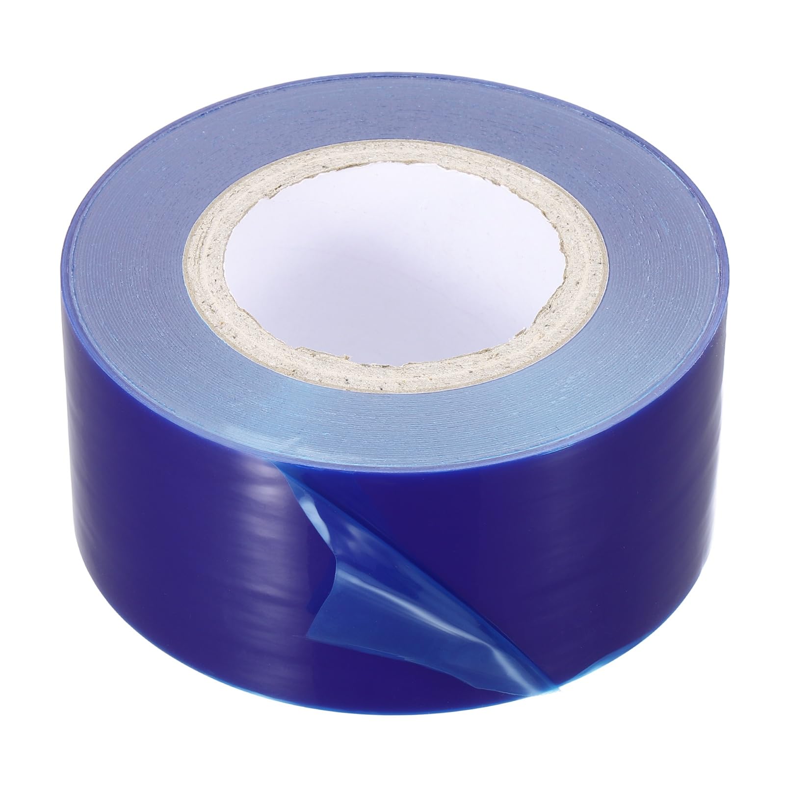 PATIKIL 7cm Width x 200m Removable Scratch Protective Film Tape, PE Surface Protective Scratch Film Tape Roll for Furniture Electrical Appliances Plastic Hardware Medium Stickiness, Blue