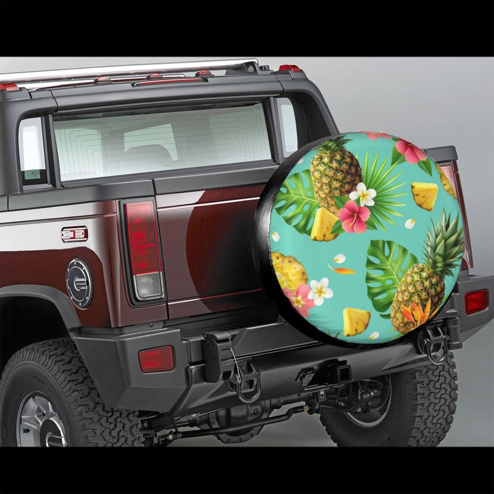 パイナップル柄キャディバッグ カバータイヤとクッション付きTOURTRE