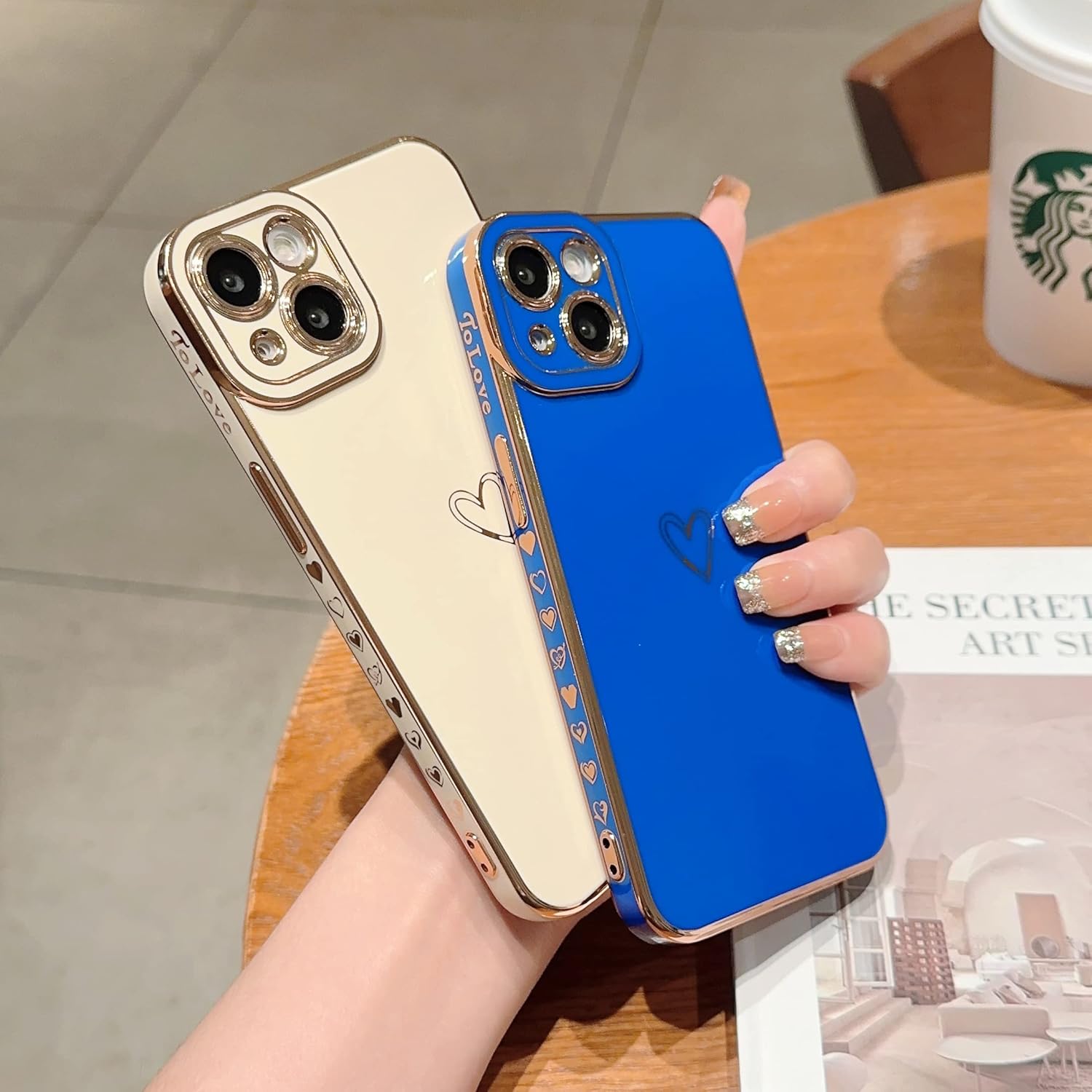 Newseego Funda Compatible Con IPhone 13 Pro Max, Elegante Diseño