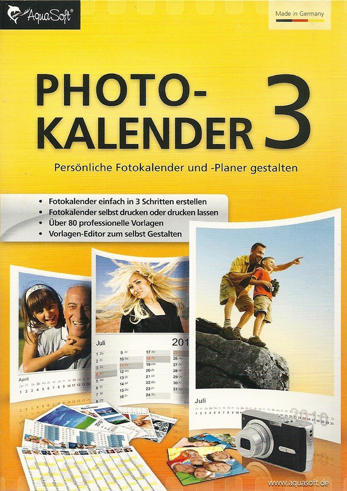 AquaSoft PhotoKalender 3