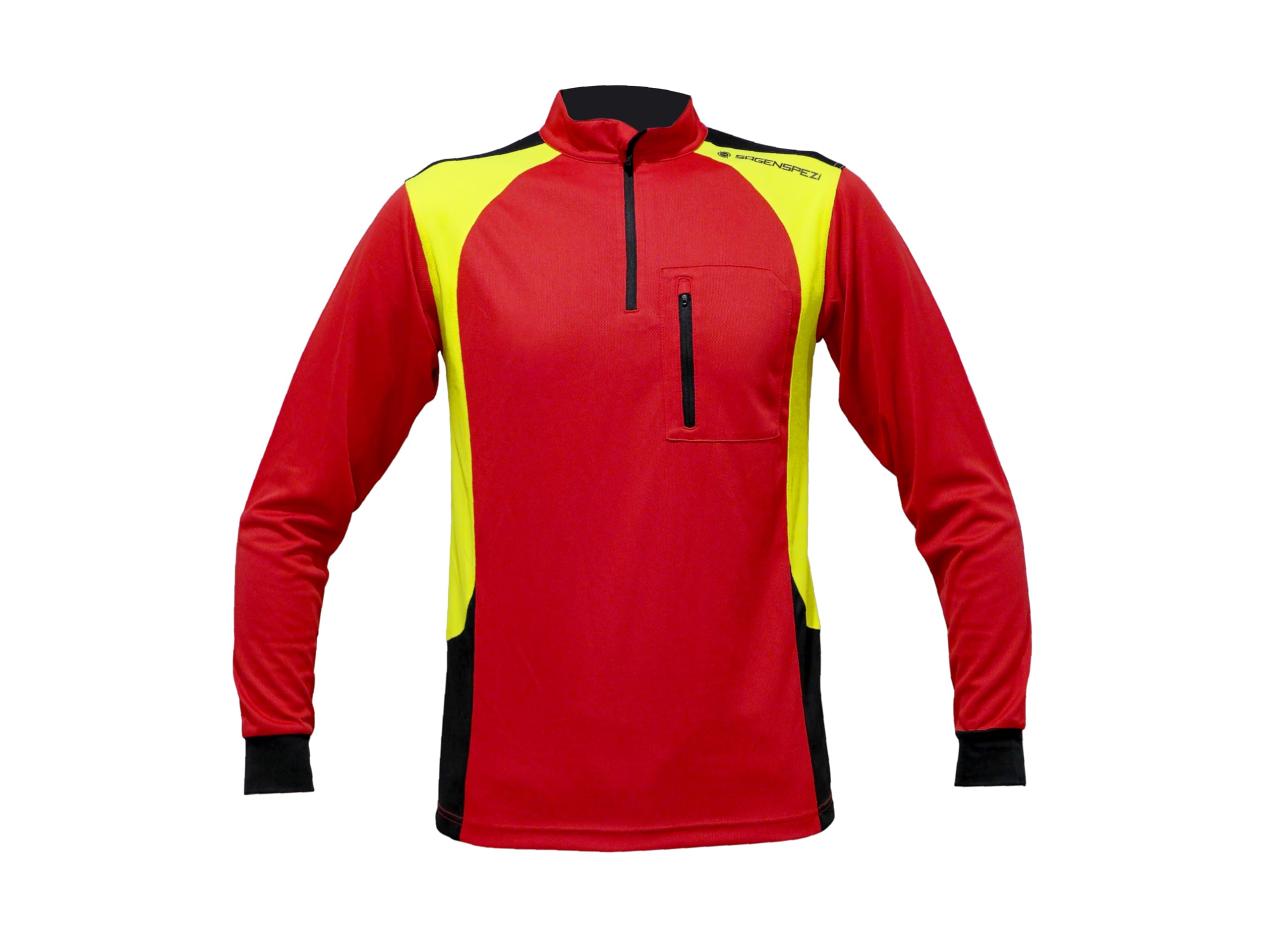 Sägenspezi S1 Ultra - Camiseta de manga corta y manga larga, Coolmax, resistente para trabajos forestales y exteriores, tallas S - 3XL