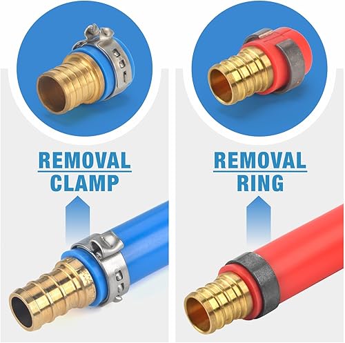 Miniatura 7 de iCrimp PEX Juego de herramientas de crimpado para anillo de engarce de cobre y abrazadera de cincha PEX, prensado y extracción de accesorios de