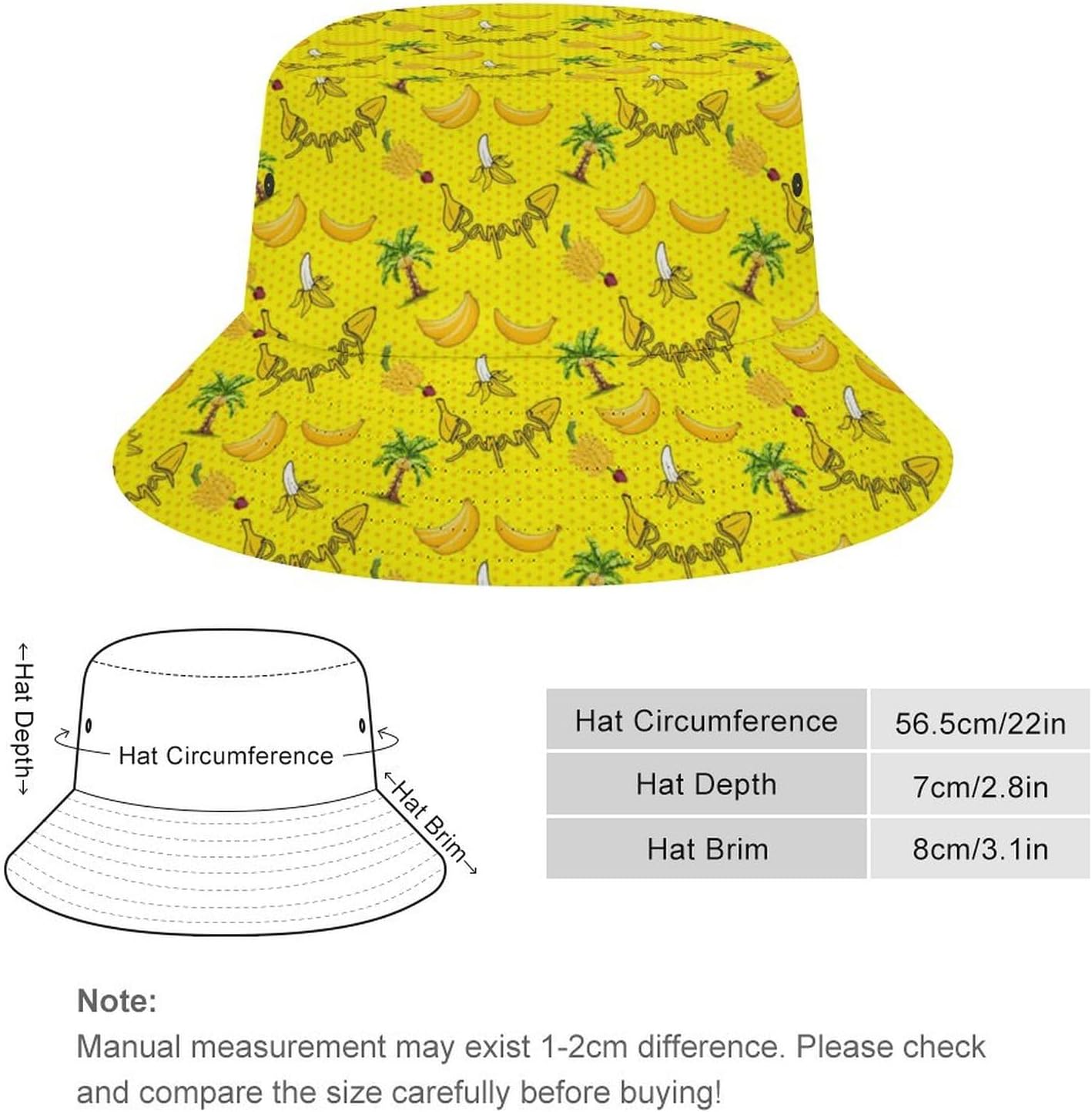 3 Piece Men's Hawaiian Shirts and Shorts Set Hawaii Beach Suits with Bucket Hats - Image 3