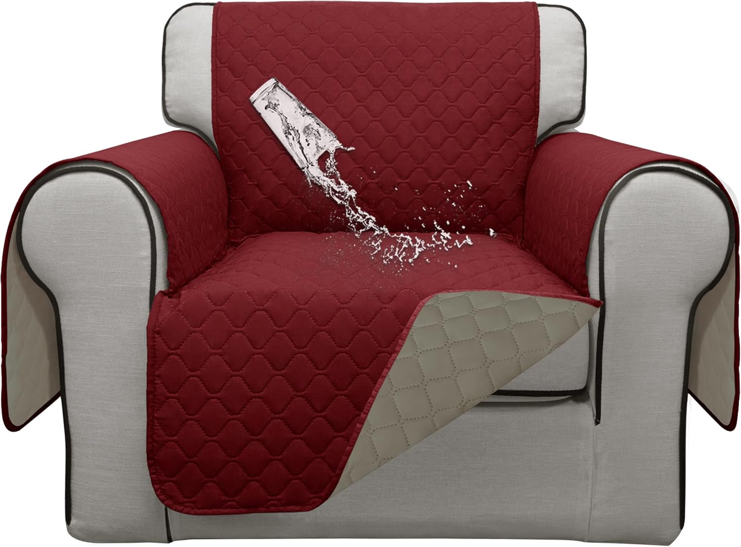 ISSUNTEX Double Protection 100 Waterproof Chair Sofa