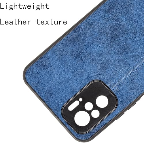 Miniatura 4 de Funda de teléfono para Xiaomi Redmi Note 10S, Funda para Xiaomi Redmi Note 10S Funda protectora de cuero PU estilo vaca, cubierta antideslizante a