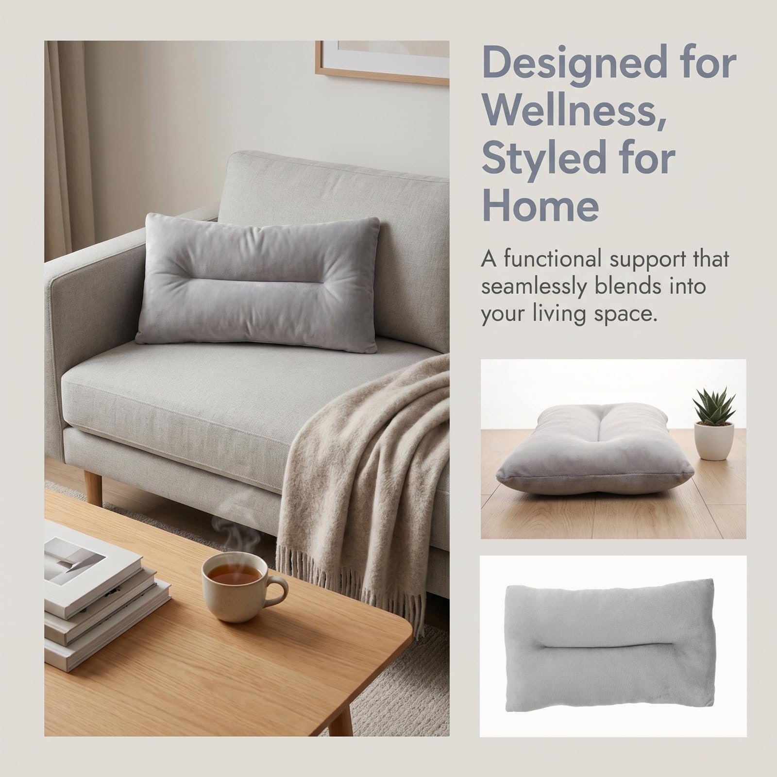 Lurrose Almohada para Brazo: Reposabrazos para Hombro postoperatorio para la Cama - Almohada de elevación con para el para Personas Que Duermen de Lado después de una cirugía o Que experimentan