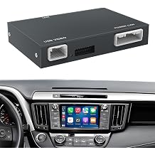 Wireless Carplay/Android Auto for Toyota Entune2.0 & Touch2 2014-2019 Retrofit Kit 2026 New Version Decoder Fits for Corolla/RAV4/Highlander/Tacoma/Tundra/Camry/Avalon/Prius/CH-R/Sienna/Camry