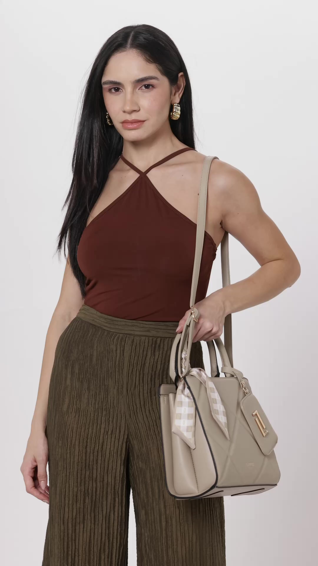 Lavie Luxe Women's Quare26 Satchel Handbag | Satchel Bag for Work