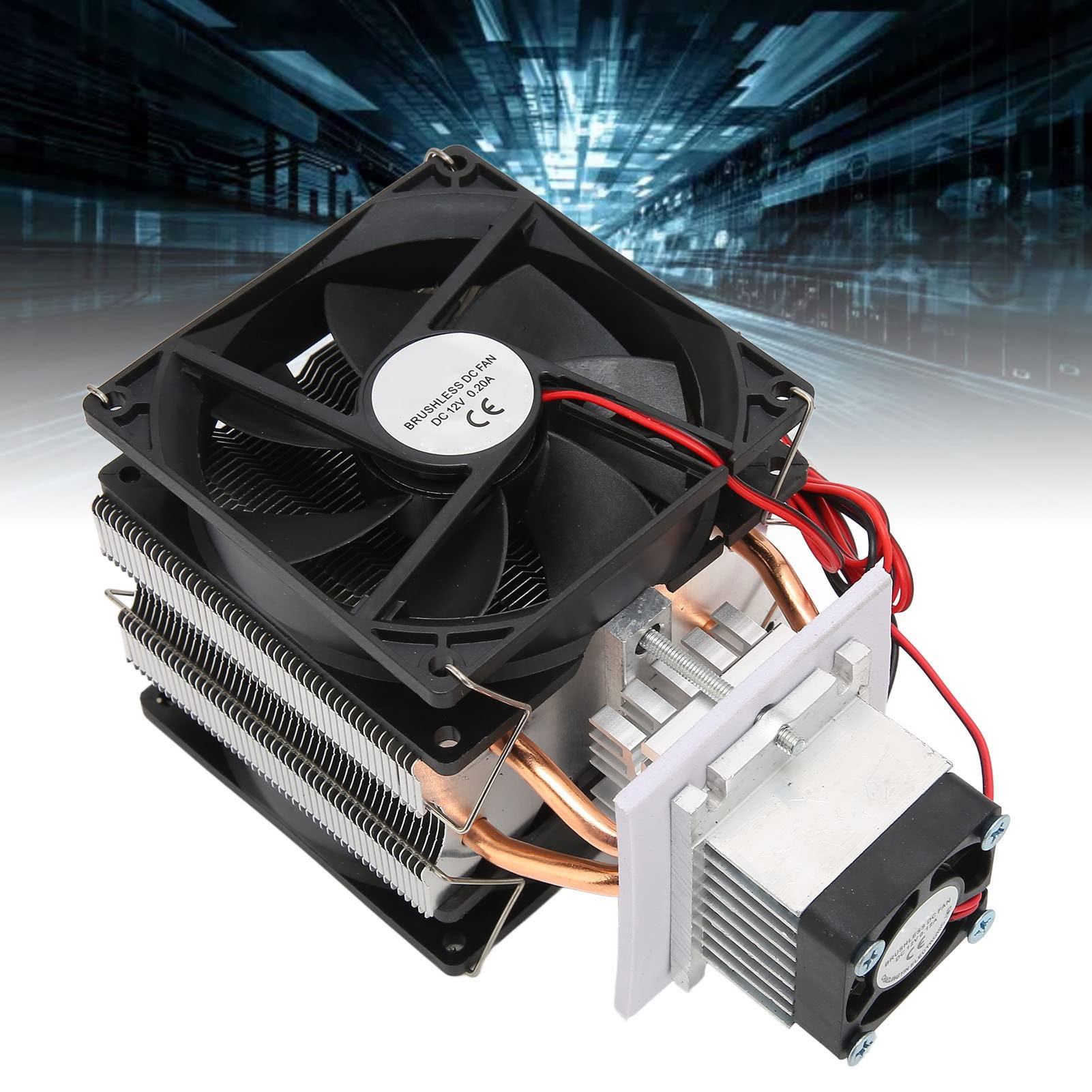 Sistema di Raffreddamento Peltier, Sistema di Raffreddamento Peltier Sistema di Raffreddamento a Semiconduttore con Ingresso a Basso Rumore da 110/220 V a Semiconduttore a Raffreddamento Rapido