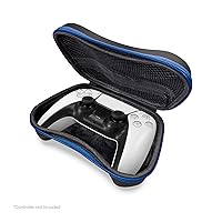 Vista 4 de Hyperkin EVA Hard Shell Carrying Case for Dualsense (PS5) (Black) - PlayStation 5
