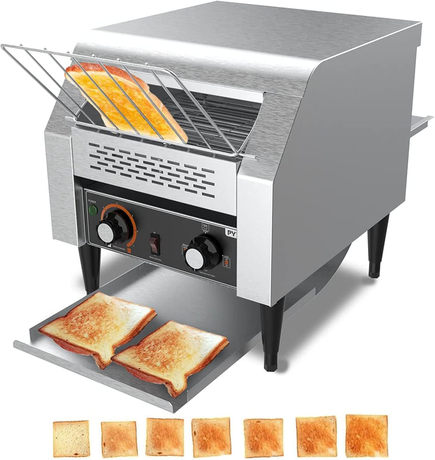 Kommerzieller FörderbandToaster Elektrische Brotmaschine 1300W