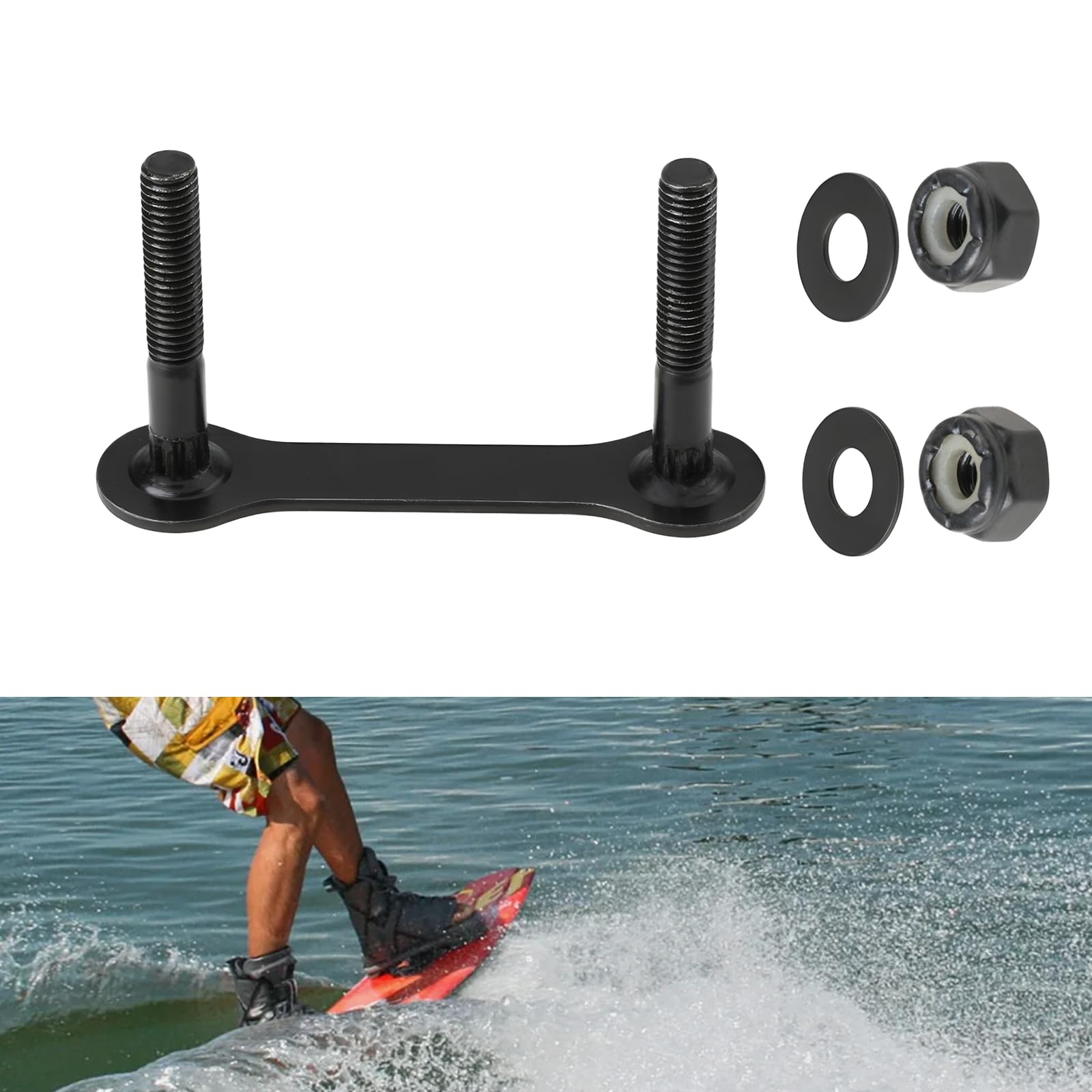 2 bulloni di montaggio per skateboard e ponte, 55 x 30 mm, viti allungate