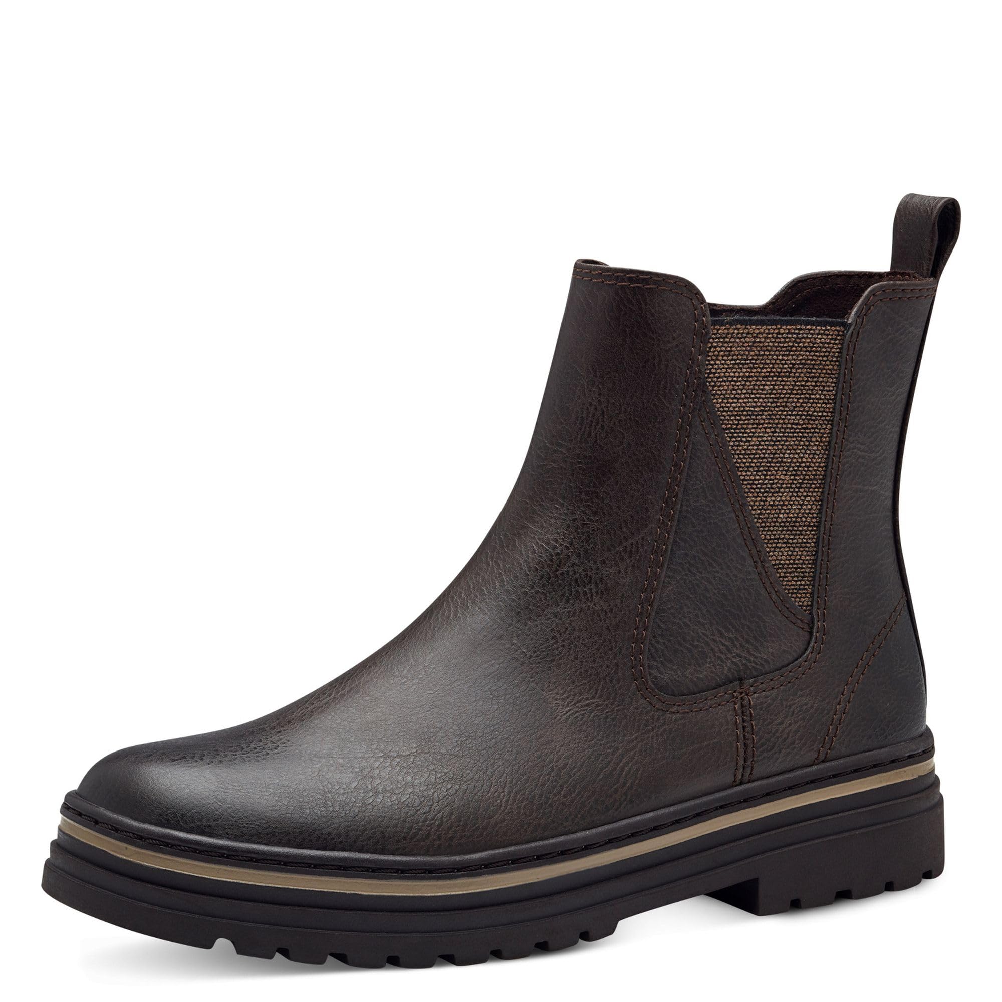 MARCO TOZZI Women' Chelsea 2-25493-43 Boot, Mocha, 7.5 UK