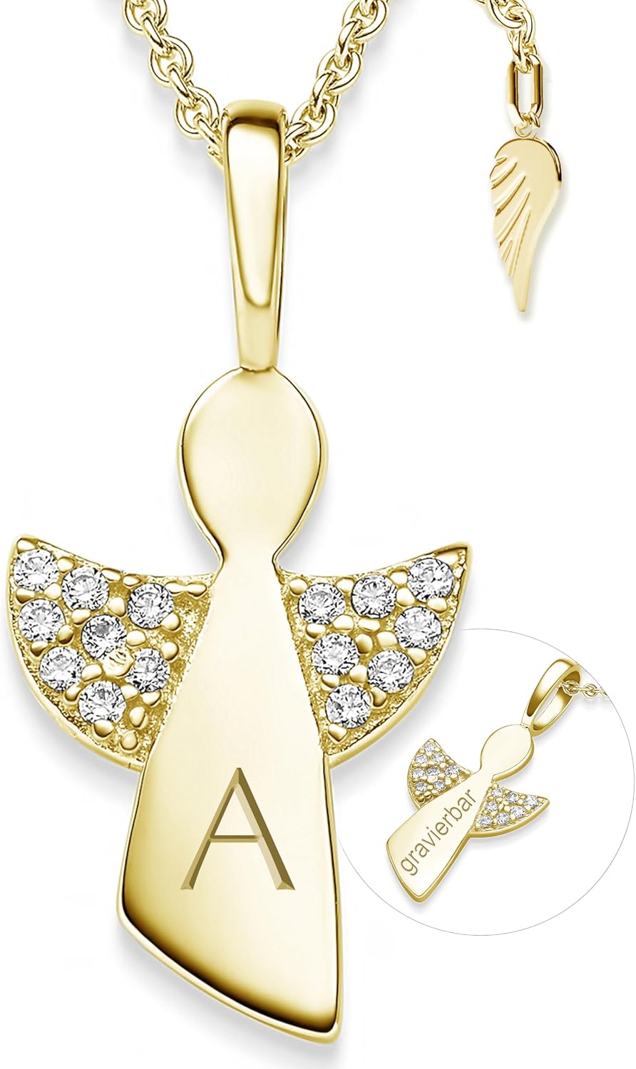 Gouden communie sieraden | Gepersonaliseerd sieraad