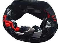 Vista 45 de Obacle - Tapabocas con cuello polar y de estilo de pañuelo contra el polvo y el sol para hombre y mujer