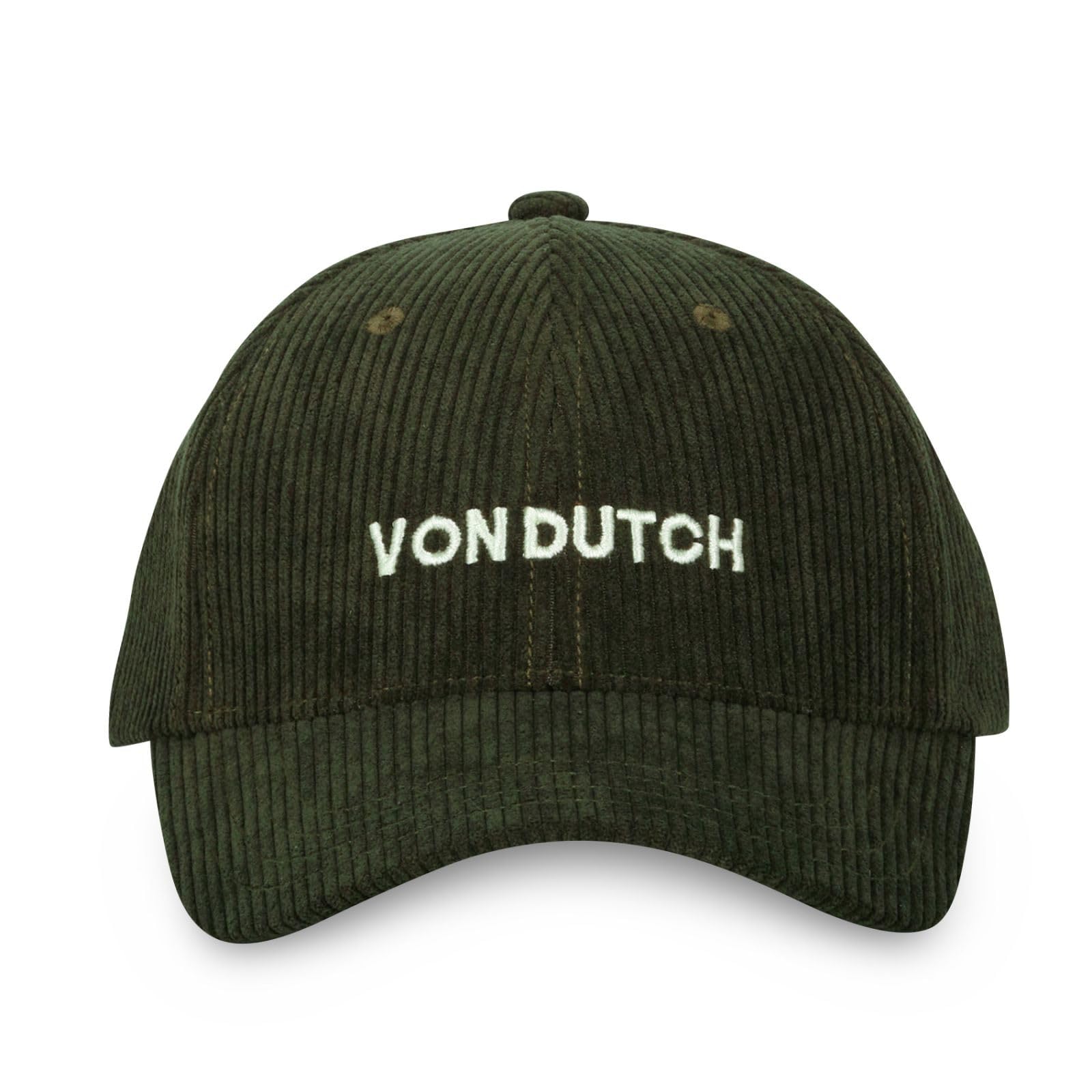 Kappe für Damen und Herren, 100 % Baumwolle, Baseballkappe, Velours, gerippt, verstellbar