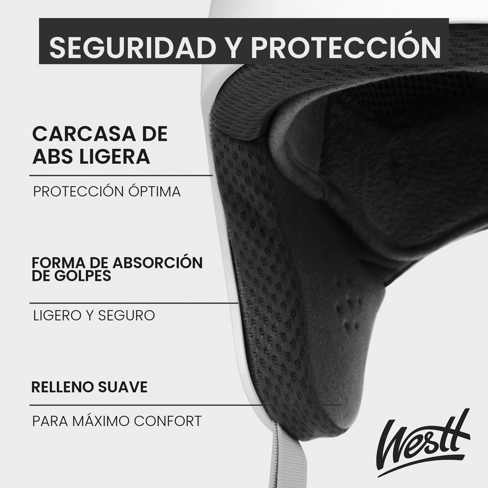 Westt Casco de esquí hombre mujer, casco de snowboard freeride y esquí de travesía, casco deportivo de nieve ligero y transpirable, blanco, única de 56-58 cm