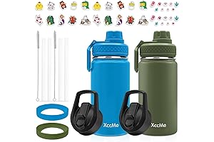 16oz Insulated Kids Water Bottles 2-Pack