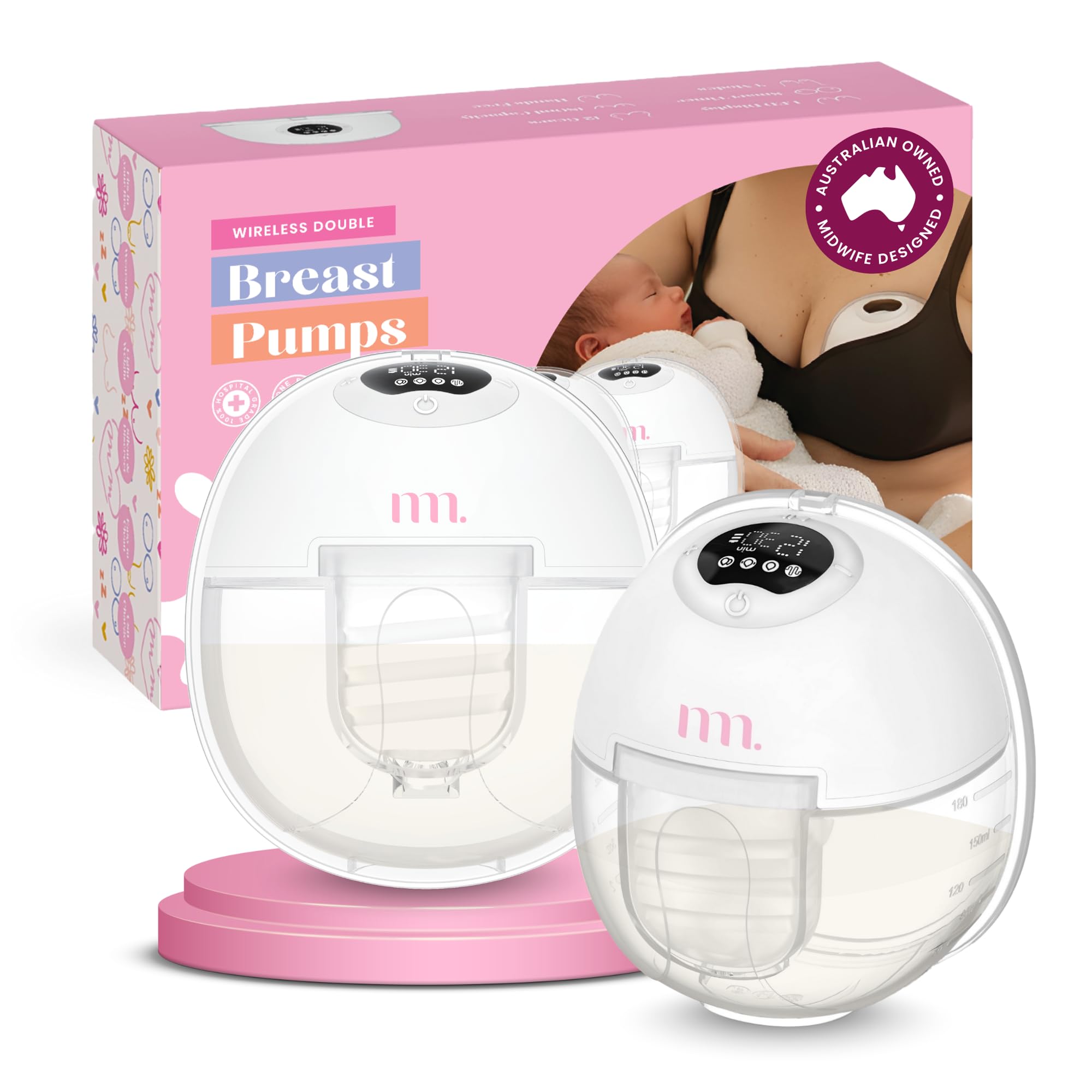 The Midwife Mumma Wearable Breast Pump