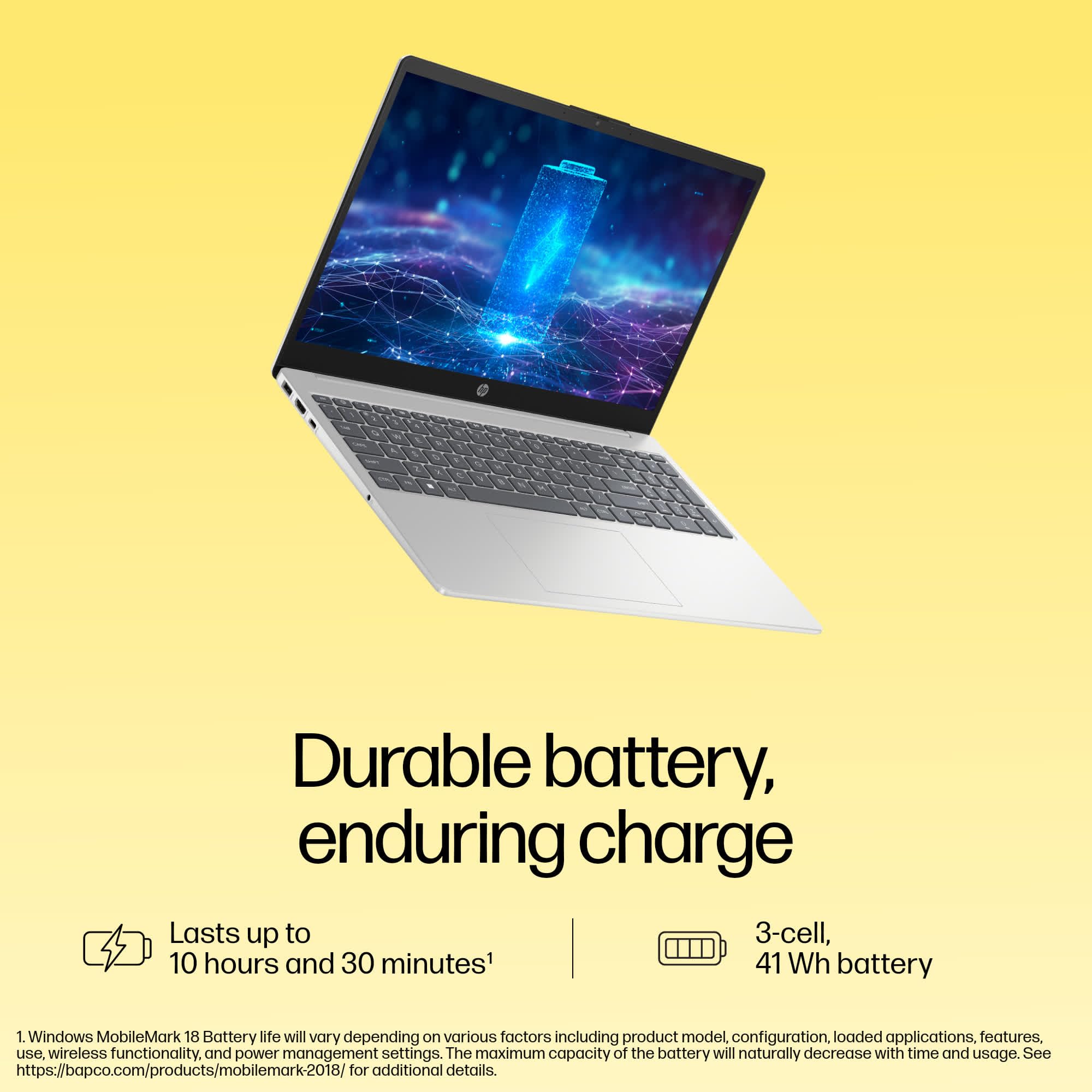 HP 15, AMD Ryzen 5 7520U (8GB LPDDR5, 512GB SSD) Anti-Glare, FHD