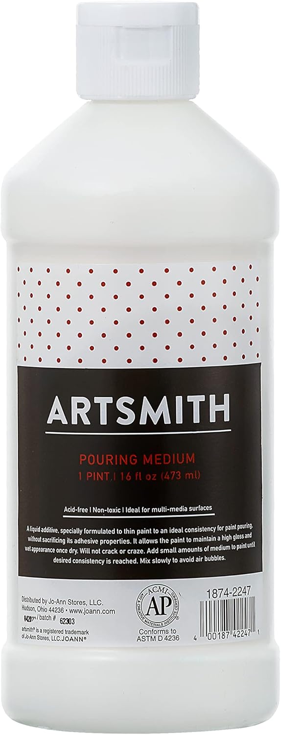 Pouring Medium for Acrylic Paint High Flow Gloss Paint