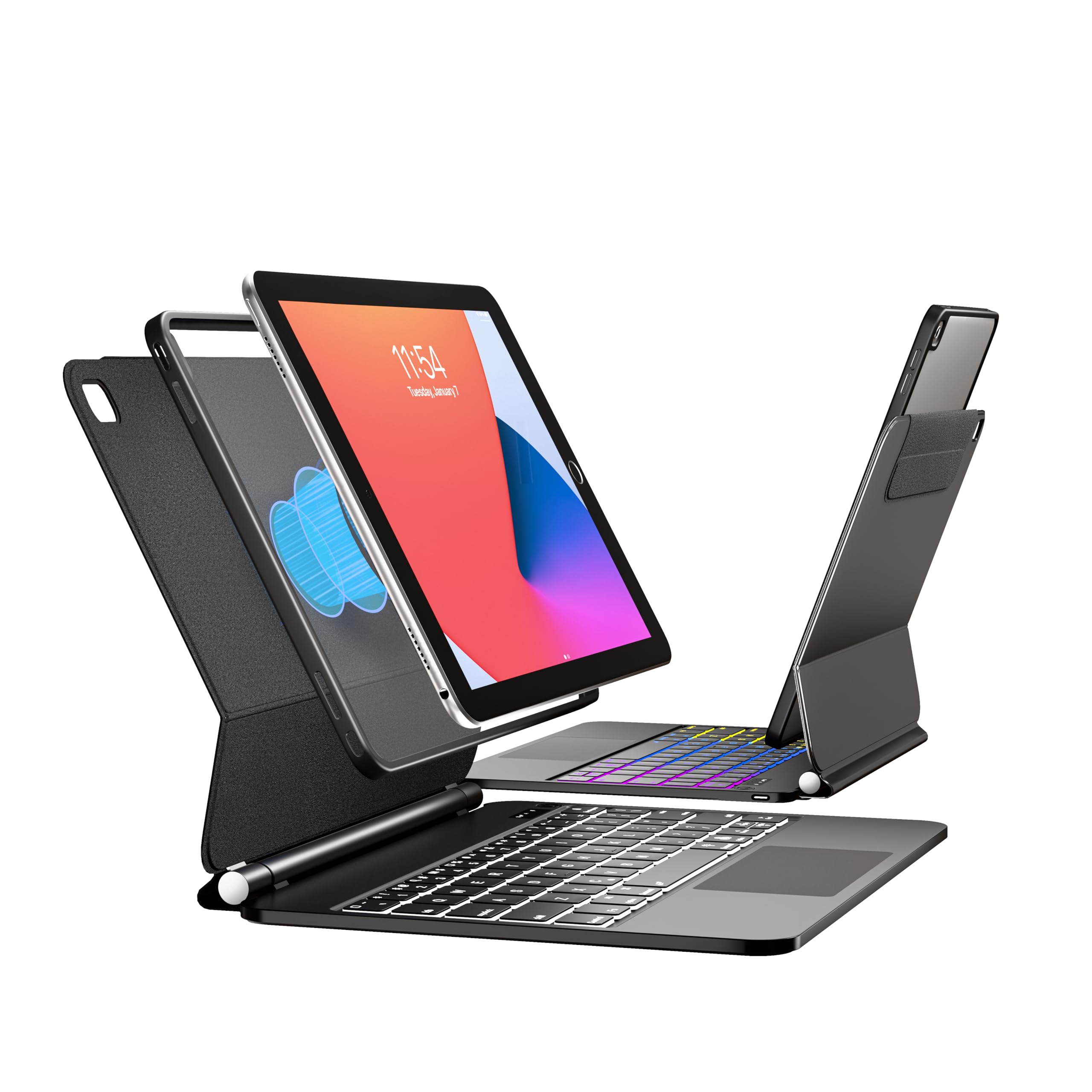 iPad 10.9インチ スペースグレー 64G Magic Keyboard付 Amazon.com: edaiser Magic Keyboard Case for Apple iPad 11th (A16