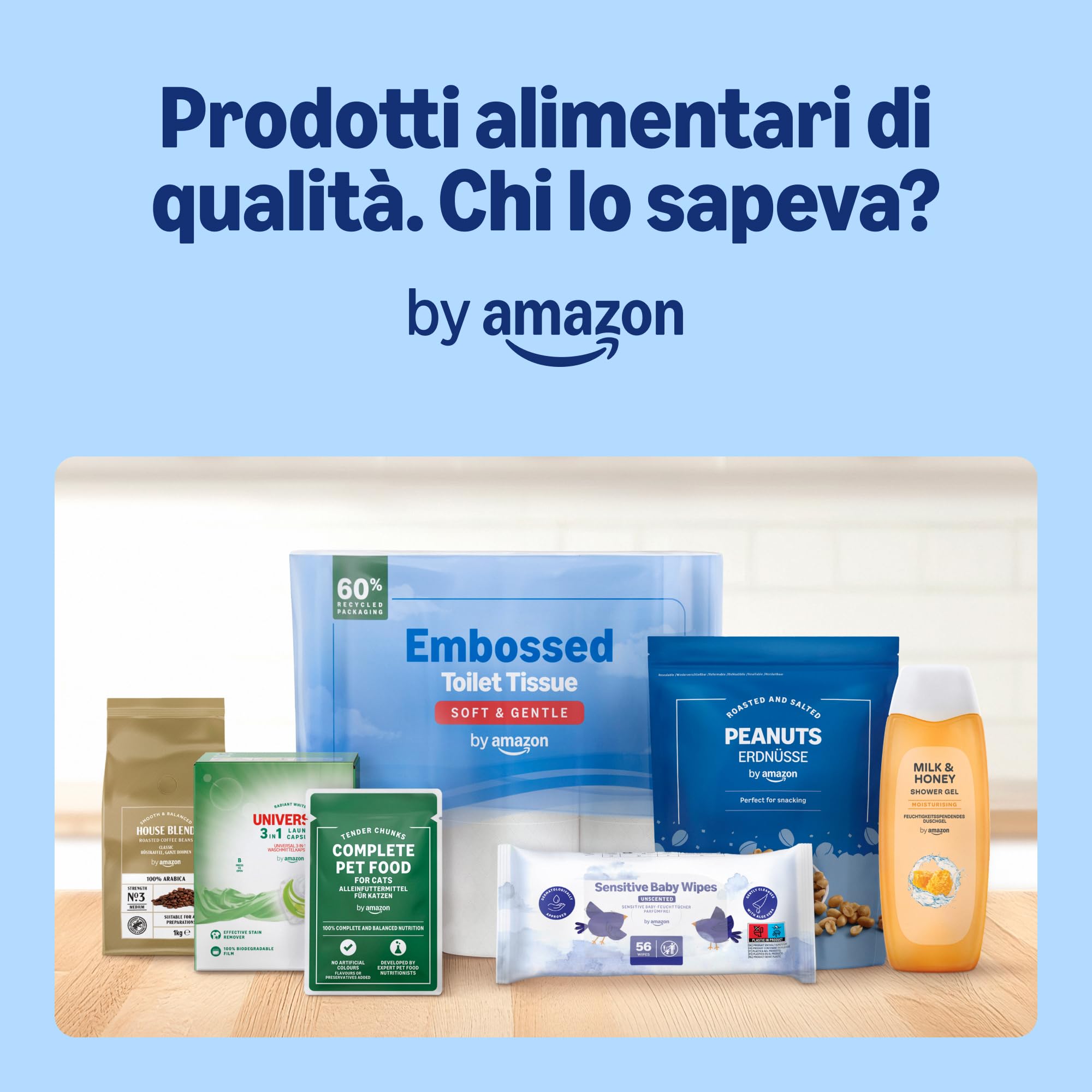 Amazon Salviettine Umidificate Ultra Sensitive Neonati 18x60