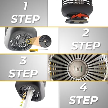 Bug Zapper Replacement Bulb, U-Shaped 15W Four-pin, FUL15W-BL. Dimensions: 7.56 x 1.80 x 0.93 inches