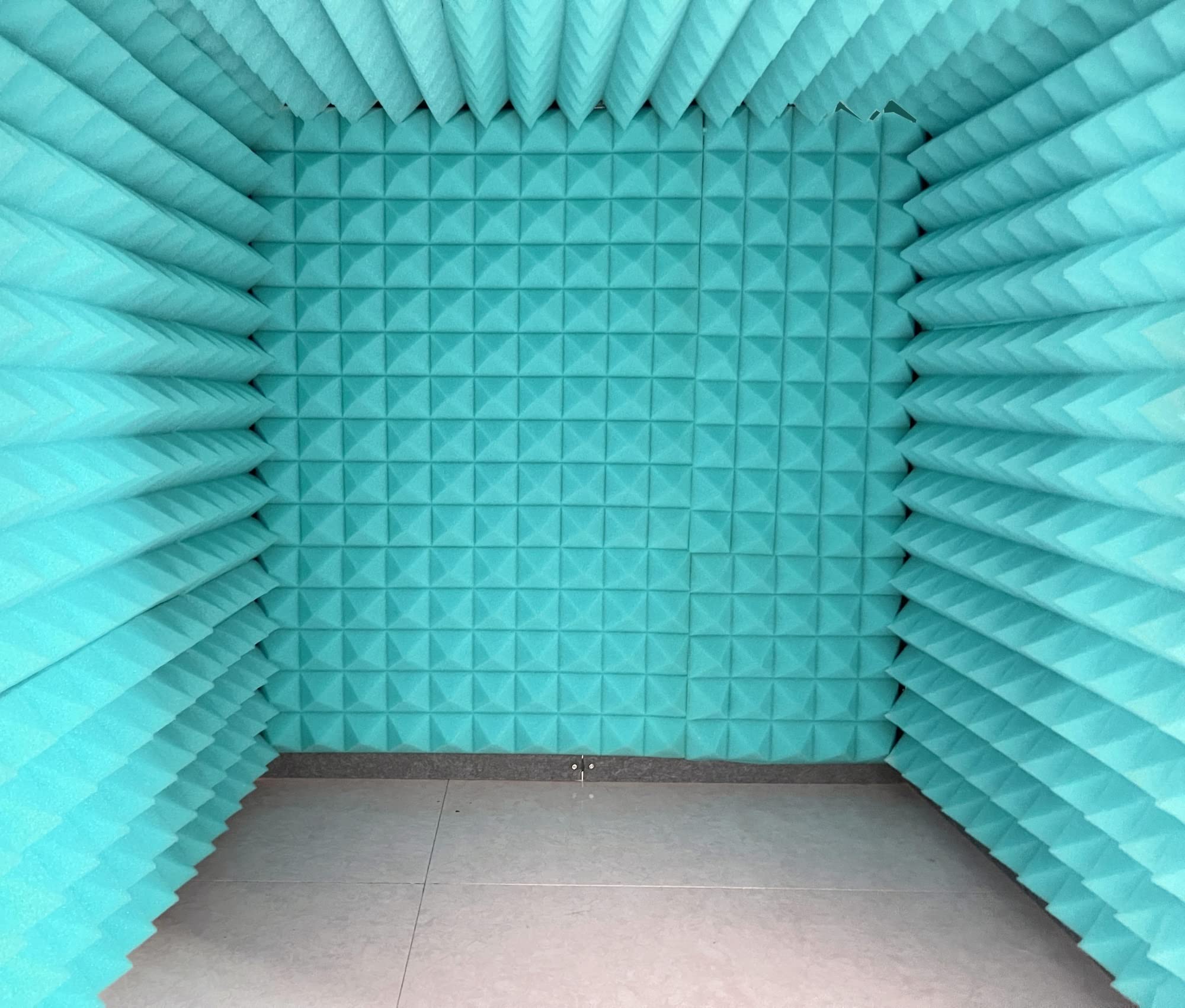 Tragbare Gesangskabine, faltbarer Mikrofon-Isolationsschutz mit dreifacher Schallabsorption für Aufnahmestudio, Podcasts, Singen und Rundfunk (Grün)