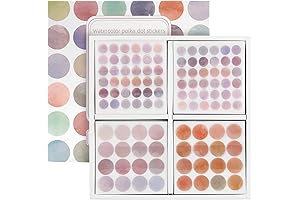 Whimsical Pastel Dot Stickers: Embellish Your World with Dainty Delights