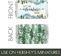 Vista 3 de Little Adventurer Baby Shower Mini Chocolate Candy Bar Wrapper Etiquetas – Wilderness Adventure Awaits – 45