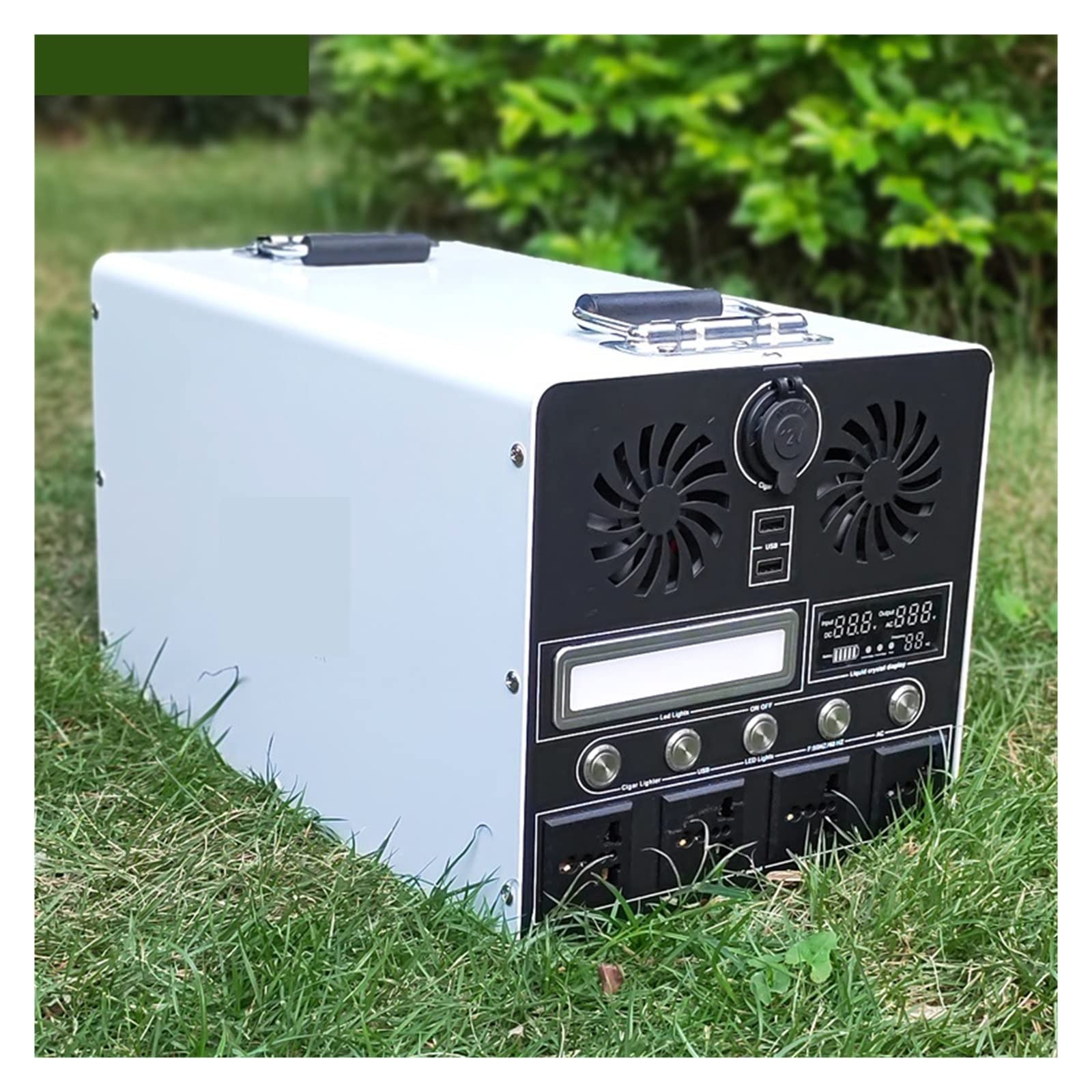 2500W Stacja zasilania generatora słonecznego 3100Wh Przenośne ładowanie awaryjne Dodatkowy akumulator Power Bank do biwakowania na zewnątrz (Kolor: 2500W 2400Wh, Rozmiar: 220V)