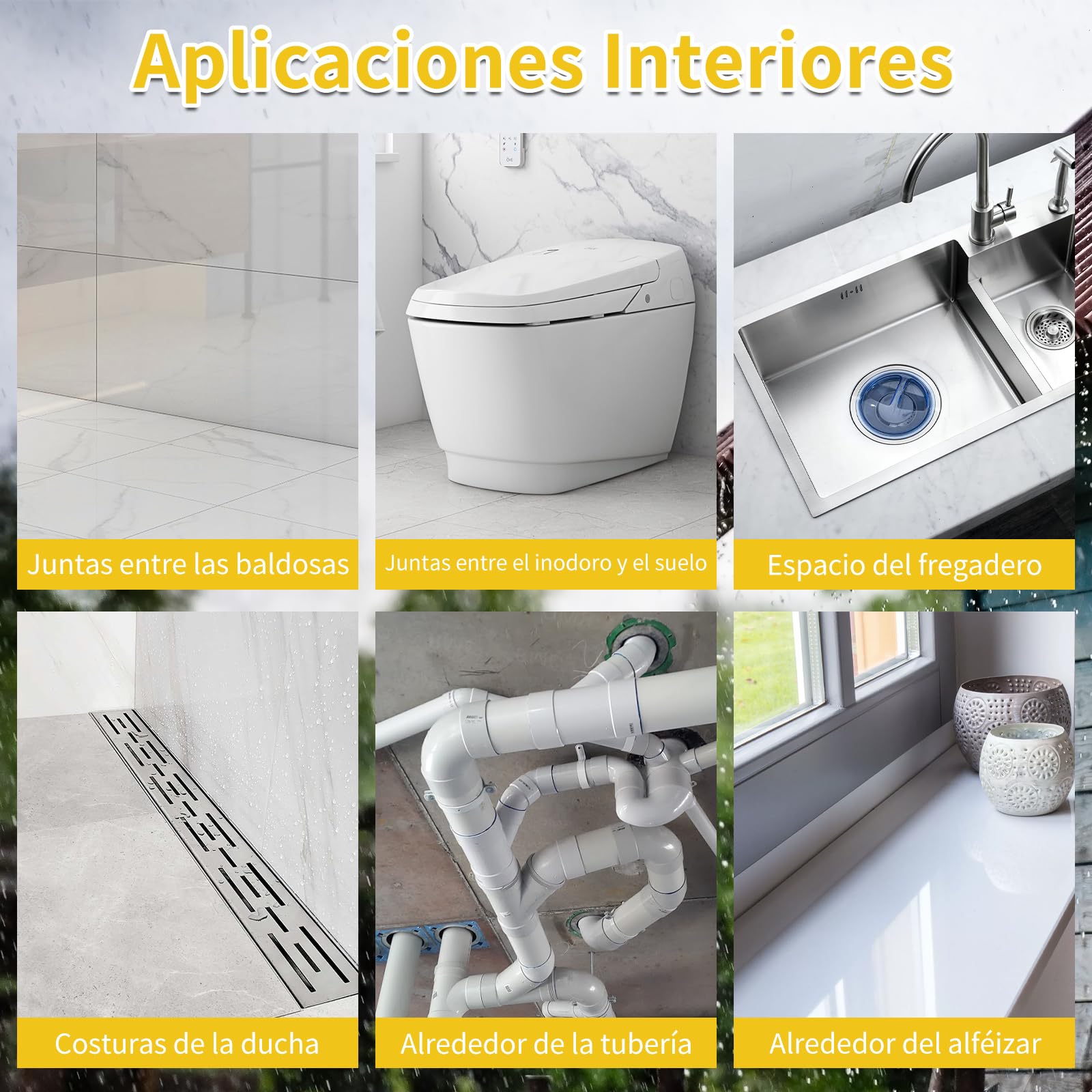 Impermeabilizante Transparente,1KG Revestimiento Impermeable Invisible,Pintura Impermeabilizante para Exteriores y Interiores,Sellador Impermeable para Terrazas,Pared,Baño