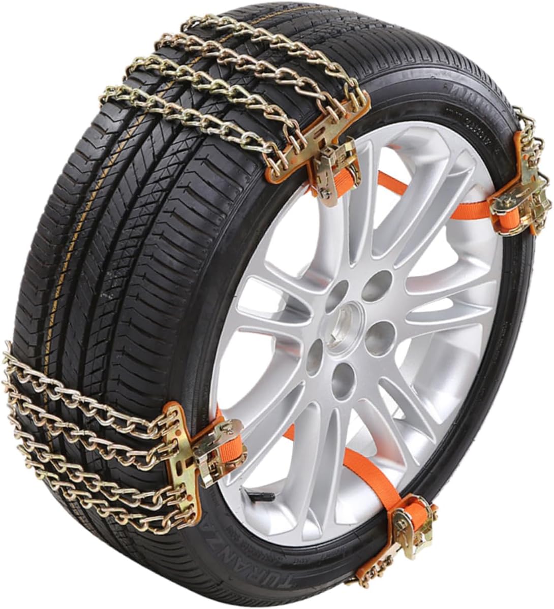 Mikinona Truck Car Tire Tyre Ice Chains Balance Design Auto Tightener for Snow Driving