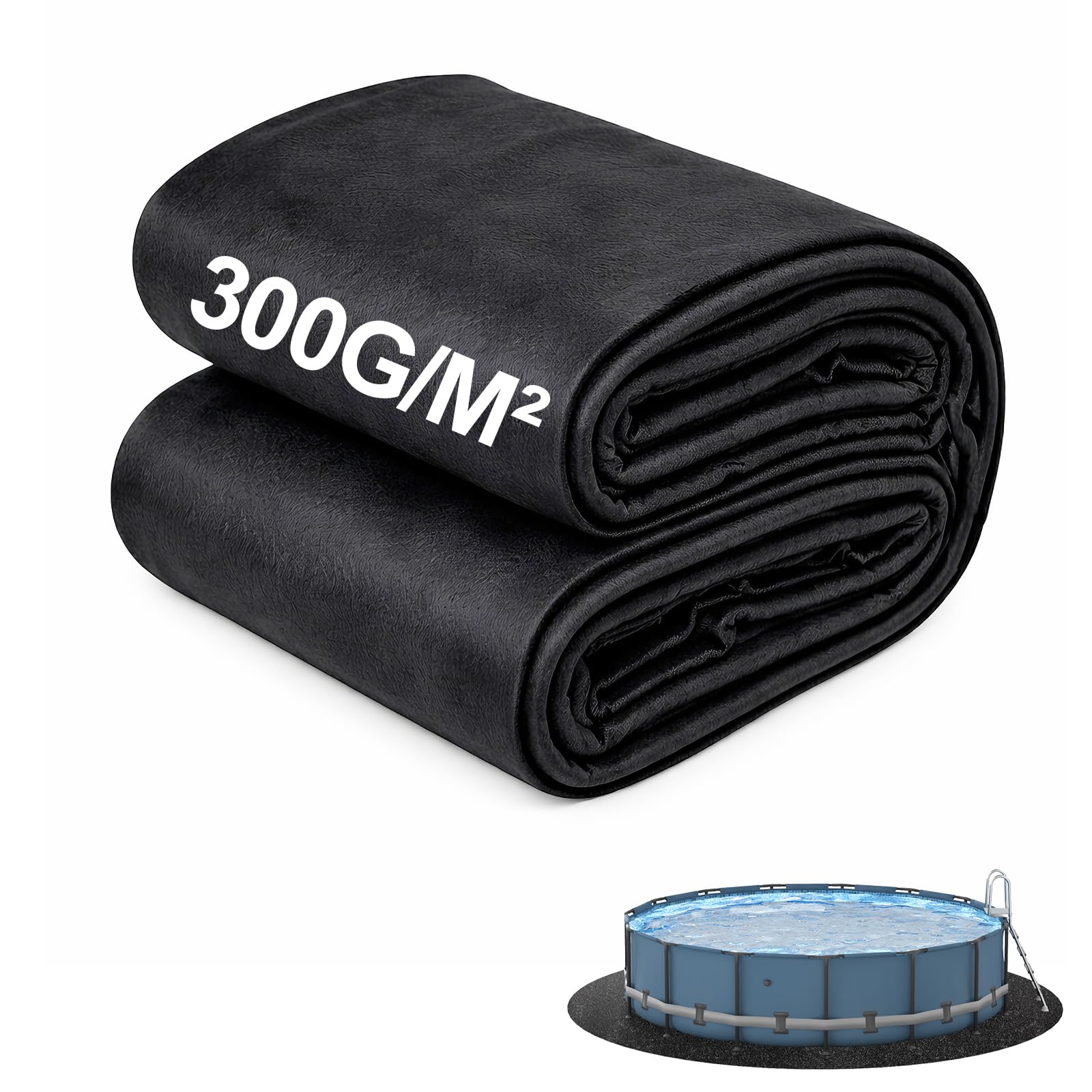 FUZE 24' Round Seamless Pool Liner Pad