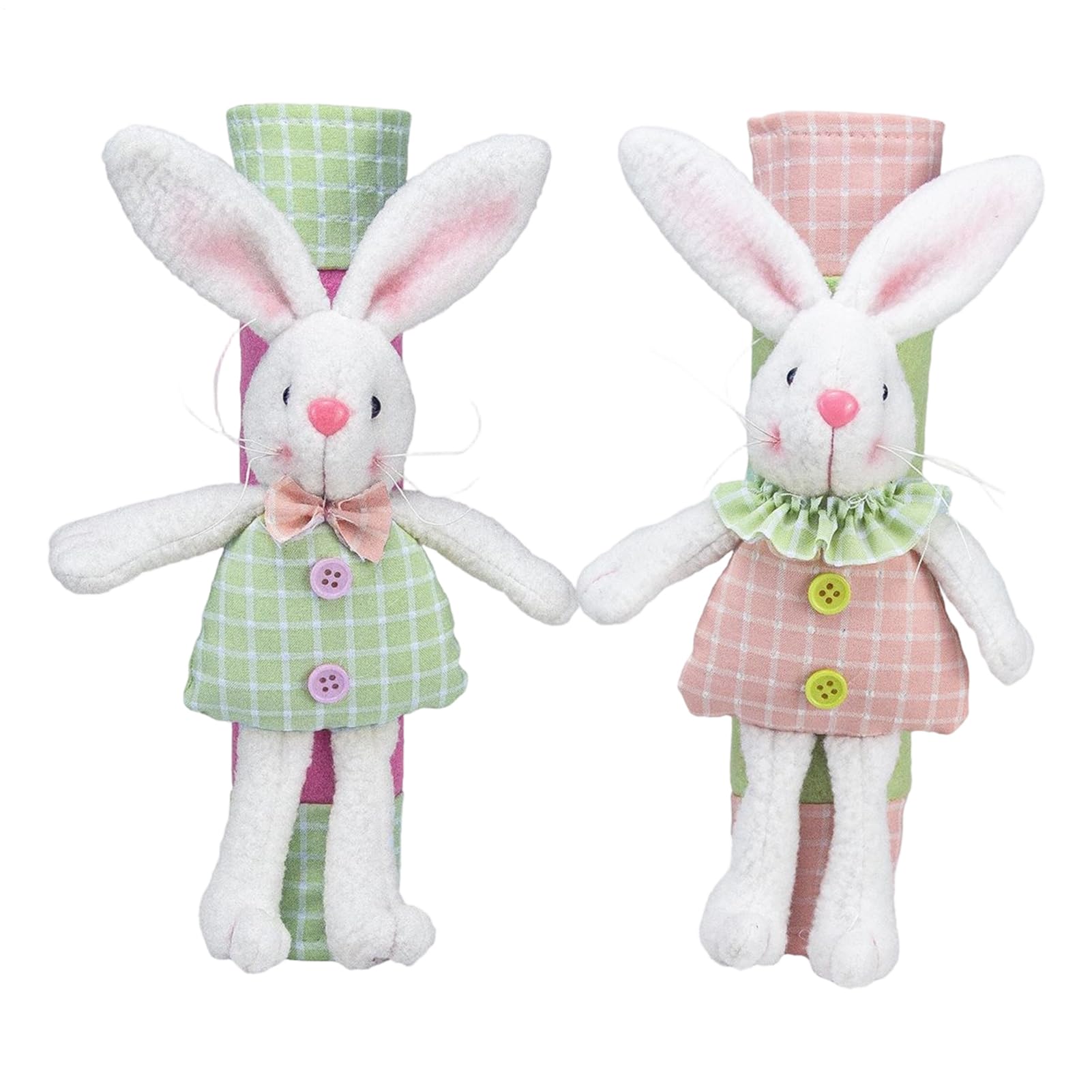 Fundas para manijas de conejo de Pascua que protegen tus electrodomésticos con suavidad