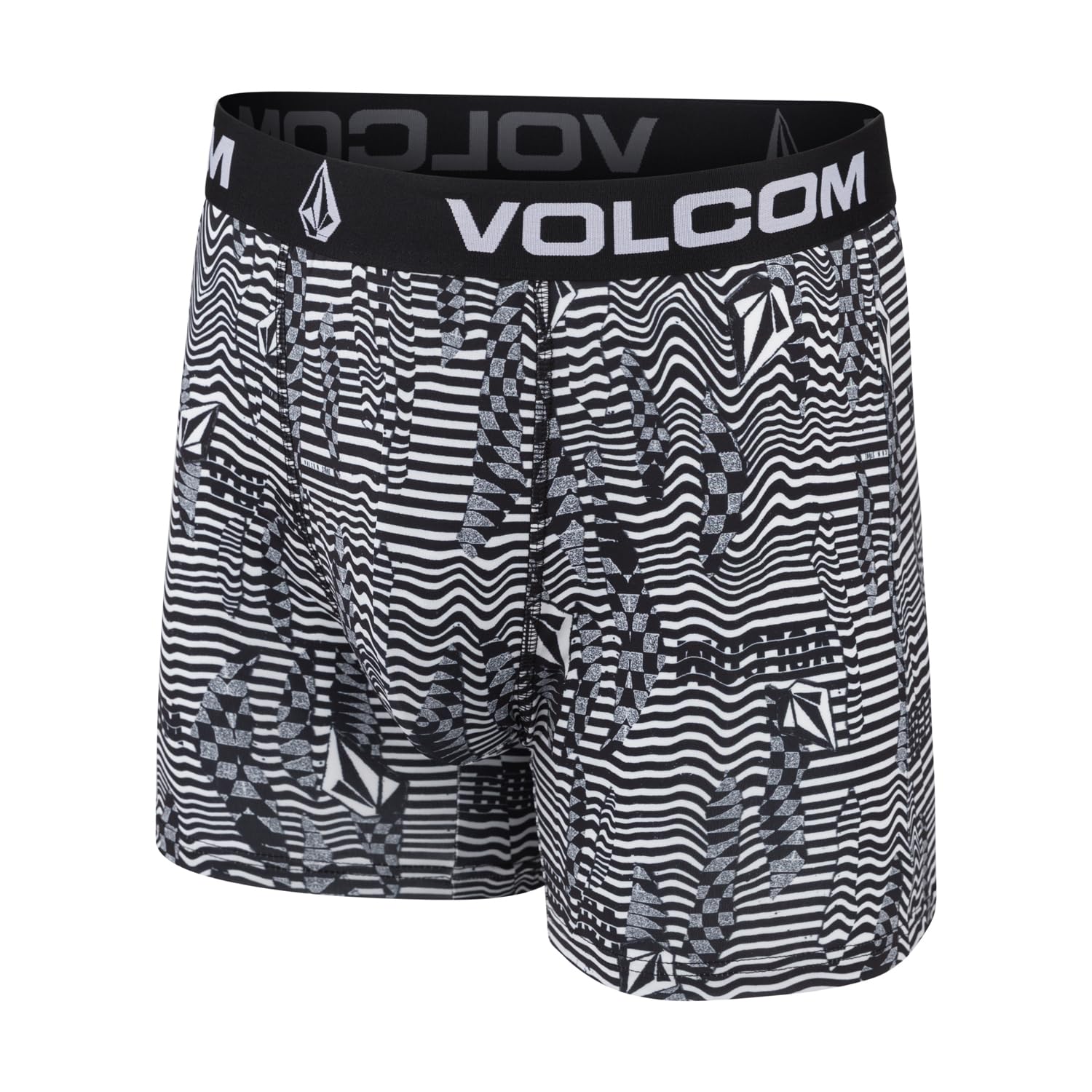Volcom Lot de 5 caleçons boxeurs en polyester élasthanne pour homme