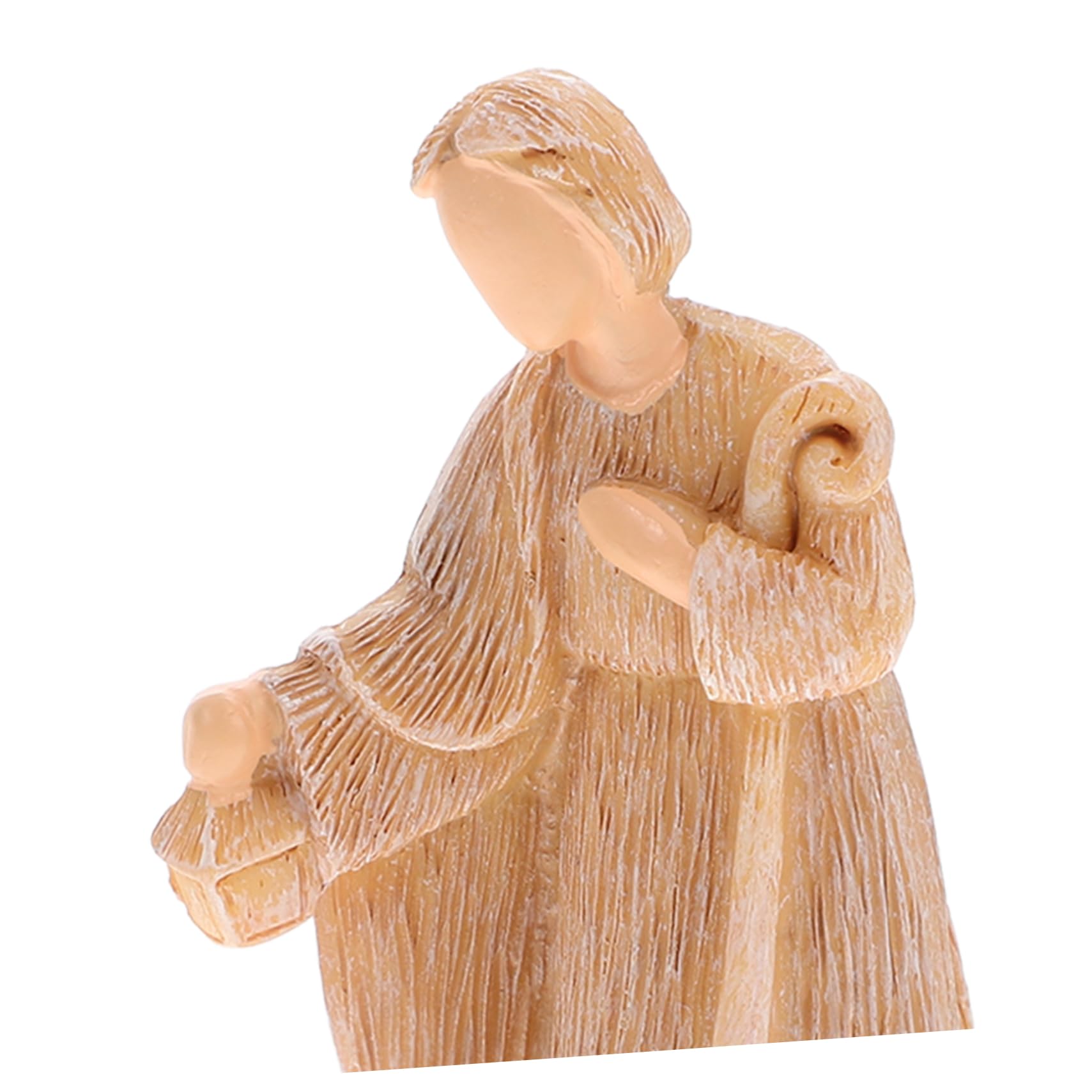 BESPORTBLE Statuine Presepe Piccole Decorazioni Natalizie di Gesù Ornamenti Presepe Natalizio Sculture Resina Statue Presepio