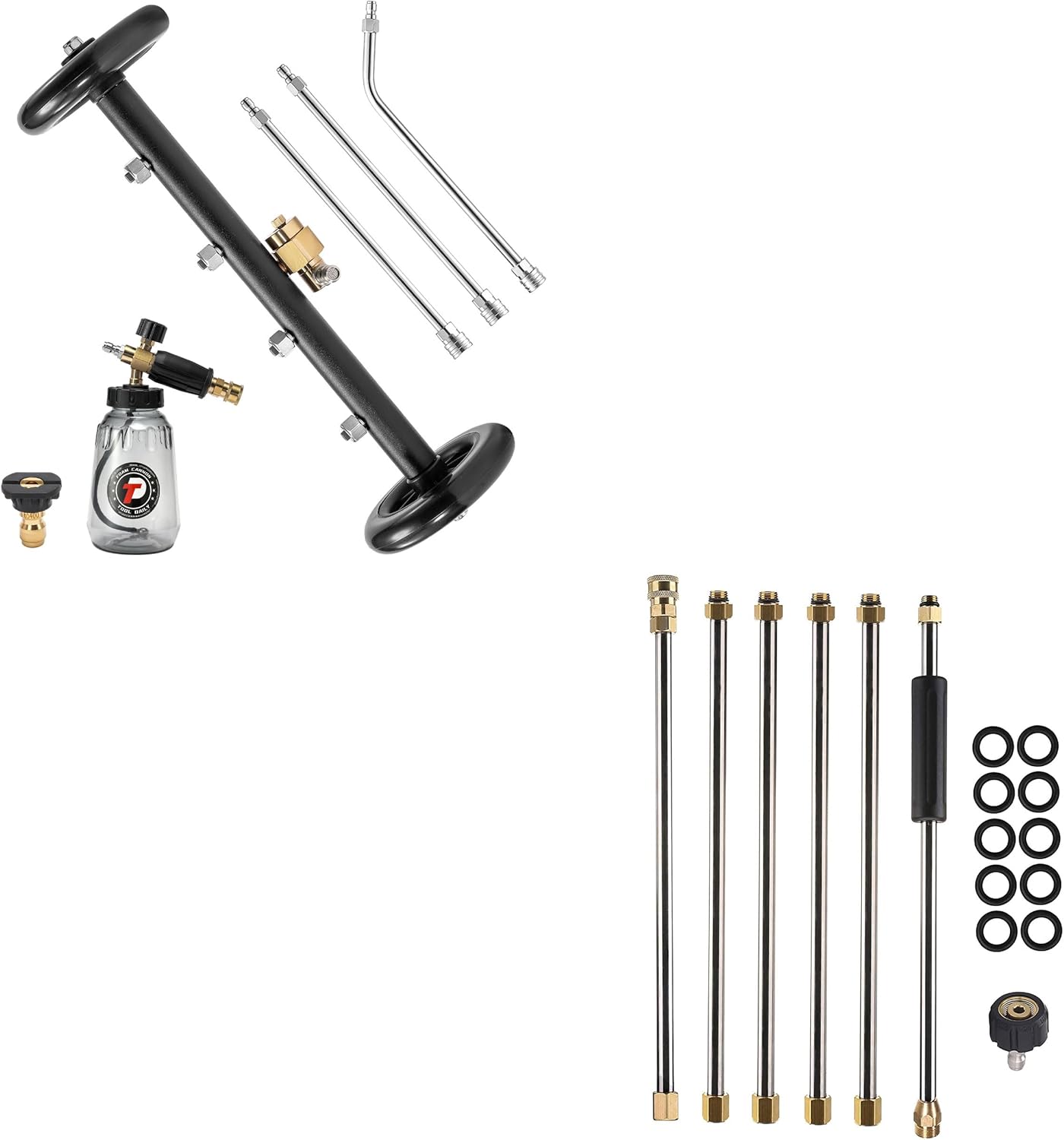 Tool Daily Undercarriage Pressure Washer Attachment 16 Inch, Pressure Washer Extension Wand