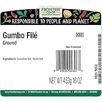 Vista 2 de Frontier Bulk Gumbo Filé Molido, 16 onzas