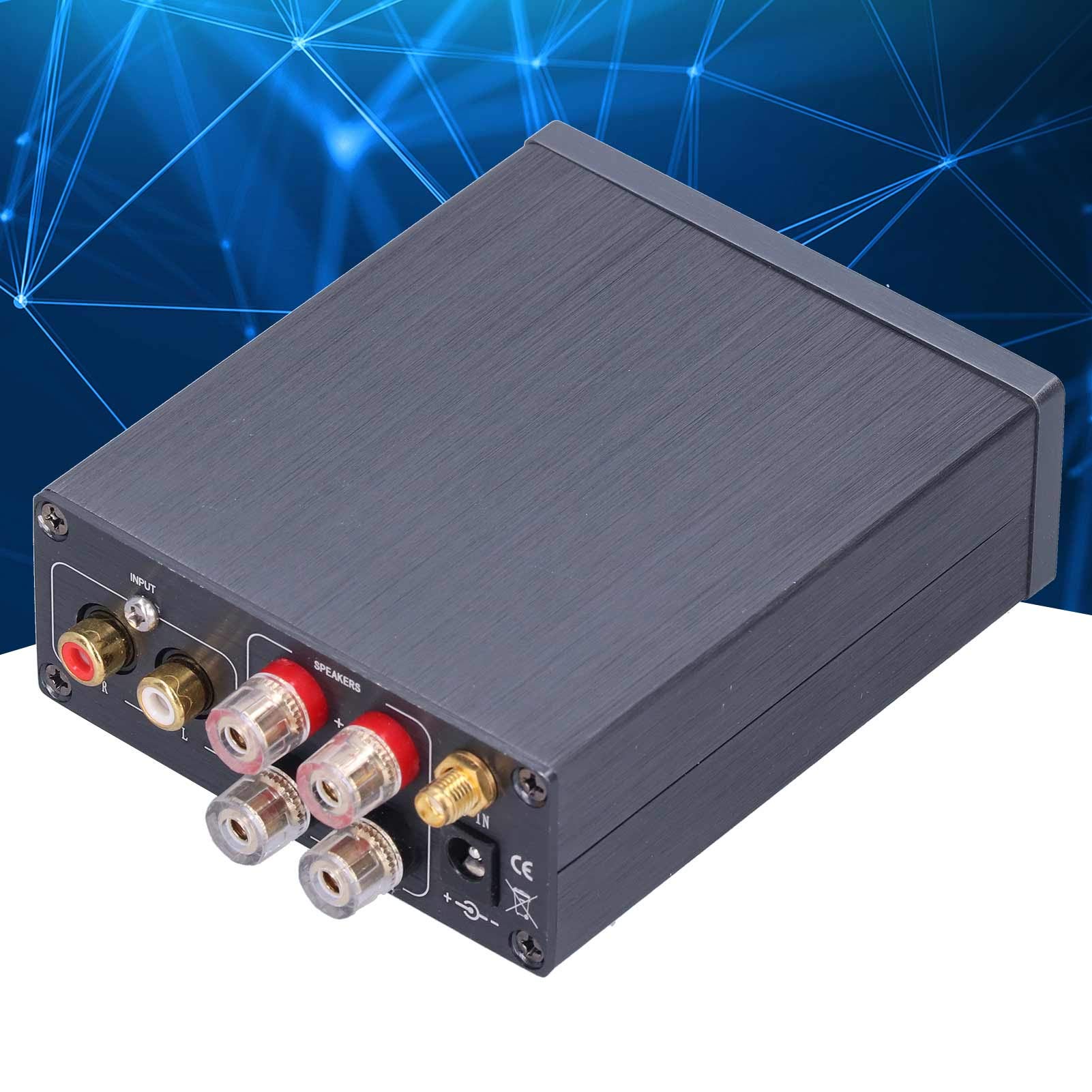 Amplificador de Potencia Digital Aleación de Aluminio Bluetooth 5.0 LDAC con componentes de decodificación admite Aptx-HD 24 bits sin Poder de transmisión sin Soporte de Factor de